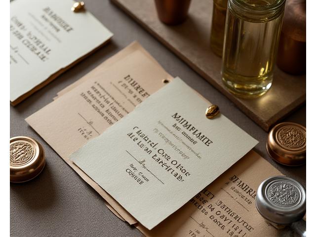 Exemples de packaging artisanal avec étiquettes et sceaux en cire